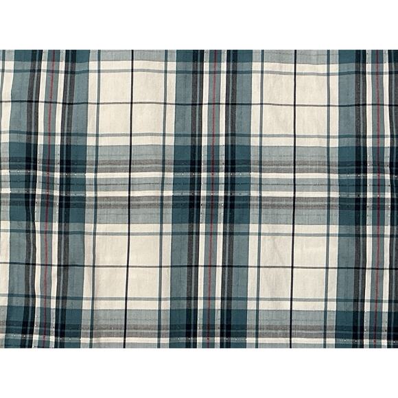 C.E. Schmidt Men’s Workwear Blue Plaid Short Sleeve Button Down Shirt Size 4X - Picture 2 of 8